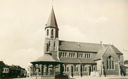 CPSM Boortmeerbeek-Kerk En Kiosk-Timbre      L1831 - Boortmeerbeek