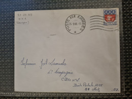 LETTRE Poste Aux Armées 1968 TUBINGEN SP69 558 FFA - Autres & Non Classés