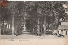 35 -  Carte Postale Ancienne De  SAINT SERVAN  Boulevard Douville - Saint Servan