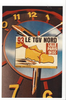 30437 -  Création Jacques Lardie Le TGV Nord Lille Paris  Tirage Limité 100 Ex - Lardie