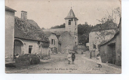 Goncourt La Place De L'eglise Bourmont - Bourmont