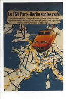 30442 -  Création Jacques Lardie TGV Paris-Berlin Sur Les Rails Tirage Limité 100 Ex - Lardie