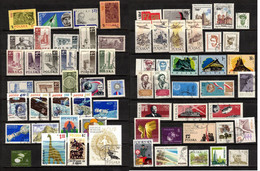 POLAND POLEN POLOGNE COLLECTION 67 USED VARIOUS STAMPS ,  SOME WITH GUM - Collezioni