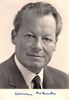 WILLY BRANDT   HOMME POLITIQUE ALLEMAND - Personnages