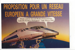 30446 -  Création Jacques Lardie TGV Proposition Pour Un Réseau Europeen à Grand Vitesse Tirage Limité 50 Ex - Lardie