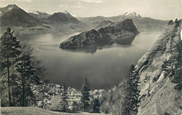 Europe Switzerland Zurich USTER Vierwaldstattersee Vitznau Pilatus Mountain Lake Scene Postcard - Uster