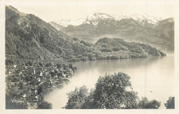 Europe Switzerland Zurich USTER Vierwaldstattersee Vitznau Lake Scene Postcard - Uster