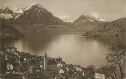 Europe Switzerland Zurich USTER Vierwaldstattersee Vitznau Lake Scene Postcard - Uster