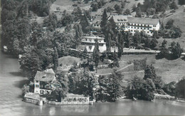 Europe Switzerland Zurich USTER Vierwaldstattersee Vitznau SMUV Aerial Postcard - Uster