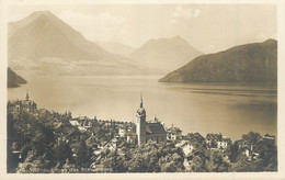 Europe Switzerland Zurich USTER Vierwaldstattersee Vitznau Gegen Das Stahserhorn Postcard - Uster