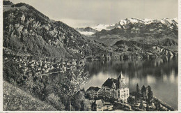 Europe Switzerland Zurich USTER Vierwaldstattersee Vitznau Parkhotel Postcard - Uster