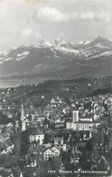 Europe Switzerland Zurich HORGEN Mt Murtschenstock 1944 Postcard - Horgen