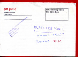 Lettre Des Pays Bas Pour La France - Cachet De Arnhem Et Du SERVICE DES POSTES DES PAYS BAS - Postal History