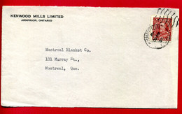1935 - Lettre De ARNPRIOR Pour MONTREAL (QUE) - Tp Georges V N° 181 -  Devant D'enveloppe - Only Front Of Envelope - Storia Postale