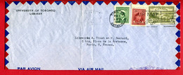 1948 - Lettre De Tonroto Pour Paris - Tp Yt N° 205 + 209 + 220 - Cartas & Documentos