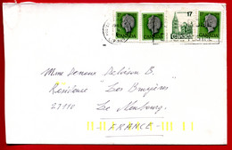 1987 - Lettre Du Canada Pour La France - Tp Yt N° 694 + 748A - Storia Postale