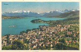 Europe Switzerland Zurich HORGEN Postcard - Horgen