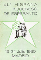 CPSM - XL Hispana Kongreso De Esperanto - 1980 - Esperanto