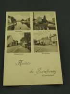 Cpa/Ak Amitiés De Sarrebourg Saarburg Mehrmotivkarte S/w Postalisch Gelaufen Dep. 57 Moselle Lorraine - Sarrebourg