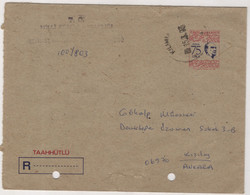 TURKEY,TURKEI,TURQUIE , 1983 REGISTERED ENVELOPE  USED - Interi Postali