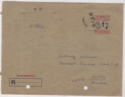 TURKEY,TURKEI,TURQUIE , 1983 REGISTERED ENVELOPE  USED - Ganzsachen