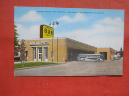 Union Pacific Bus Depot.   Cheyenne - Wyoming    Ref 5794 - Cheyenne