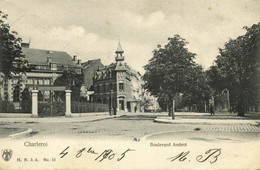 Belgium, CHARLEROI, Boulevard Audent (1905) Postcard - Charleroi