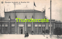 CPA EXPOSITION UNIVERSELLE DE BRUXELLES 1910 PALAIS DES FETES - Expositions Universelles