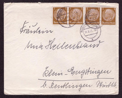 DR  Brief  DILLINGEN - Klein-Engstingen - 14.8.41 - Mi.513 In MeF - Storia Postale