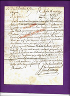 NEGOCE COMMERCE EAU DE VIE LETTRE 1770 PELLETREAU ROCHEFORT Pour BROUSSARD COGNAC T.B.E V. HISTORIQUE - ... - 1799