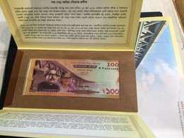 BANGLADESH   New 100   Taka  “Commemorative 2022”. With Folder    UNC - Bangladesh