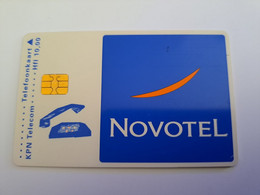 NETHERLANDS  ADVERTISING CHIPCARD HFL 10,00  NOVOTEL        CRD 563  MINT    ** 11582** - Privadas