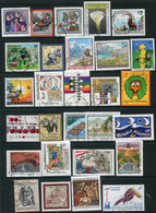 AUSTRIA  2000 Almost Complete Issues Used.  Michel 2302-35 Except 2313, 2323, Blocks 13-15 (Block 13 Is On FDC) - Gebruikt