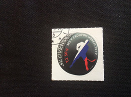 Slovaquie 2019 YT 766 Oblitéré ICE HOCKEY SUR GLACE Championnat Du Monde Bratislava Kosice - Used Stamps