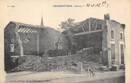 CPA 54 GROSROUVRES RUINES - Other & Unclassified