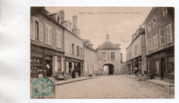 ERVY LE CHATEL PORTE SAINT NICOLAS VUE INTERIEURE 1905 TBE - Ervy-le-Chatel