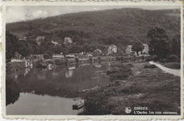 Esneux   -   L'Ourthe.    Les Trois Couronnes.   -   1935   Naar   Roeselare - Esneux