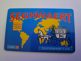 NETHERLANDS  ADVERTISING CHIPCARD HFL 2,50     SEGHWAERT / CARDEX 95    CRD 140  MINT    ** 11595** - Privadas