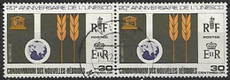 NOUVELLES HEBRIDES:20ème Anniversaire De L'UNESCO(bi) N°250   Année 1966 - Used Stamps