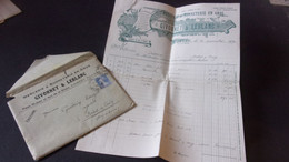 63 PUY DE DOME AMBERT MERCERIE BONNETERIE EN GROS GIVONNET LEBLANC PLACE ST JEAN 1929 - 1900 – 1949