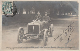 THERY Gagnant Des Eliminatoires 1905 Sur 95 - HP? - Richard Brasier Automobile - Signature De Philibert ( Carte Photo ) - Otros & Sin Clasificación