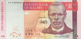 Malawi 100 Kwacha, P-46a (1.10.2001) - UNC - Malawi