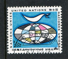 UNITED NATIONS - GENEVE  -  1970  2 F. DEFINITIVE  FINE USED - Oblitérés