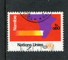 UNITED NATIONS - GENEVE  -  1973  NAMIBIA    FINE USED - Usati