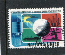 UNITED NATIONS - GENEVE  -  1975  90 C  SPACE    FINE USED - Gebraucht