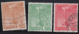 Berlin   .    Michel   88/90      .      O  ( 89: ** )      .    Gestempelt - Used Stamps