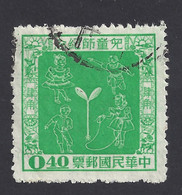 TAIWAN (FORMOSA) 1956 - Yvert 207° - Infanzia | - Gebruikt