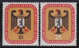 Berlin   .    Michel    136/137      .   **   .   Postfrisch - Unused Stamps