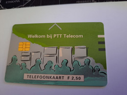 NETHERLANDS  ADVERTISING CHIPCARD HFL 2,50  OPEN HUIS / WELKOM PTT TELECOM          CKD 056   MINT    ** 11613** - Privé