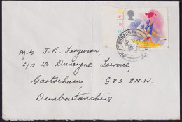 GREAT BRITAIN 1988 Domestic COVER With Sc#1209 @D4387 - Brieven En Documenten